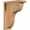 Ekena Millwork Carmel Smooth Corbel w/Backplate, Western Red Cedar, 5 1/2"W x 12"D x 16"H COR06X12X16CAR01SWR - alternate 1